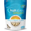 Fruitables Greek Vanilla Yogurt Flavor Crunchy Dog Treats, 7-oz bag