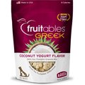 Fruitables Greek Coconut Yogurt Flavor Crunchy Dog Treats, 7-oz bag