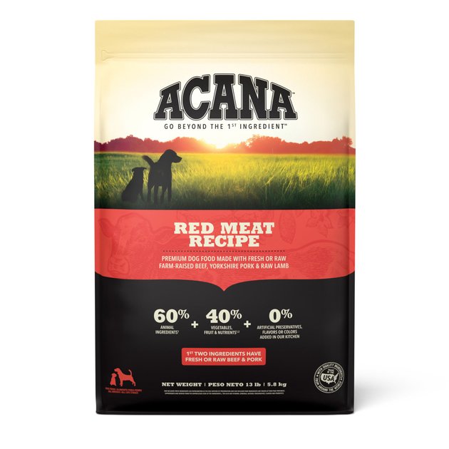 ACANA Red Meat Recipe Grain-Free Dry Dog Food