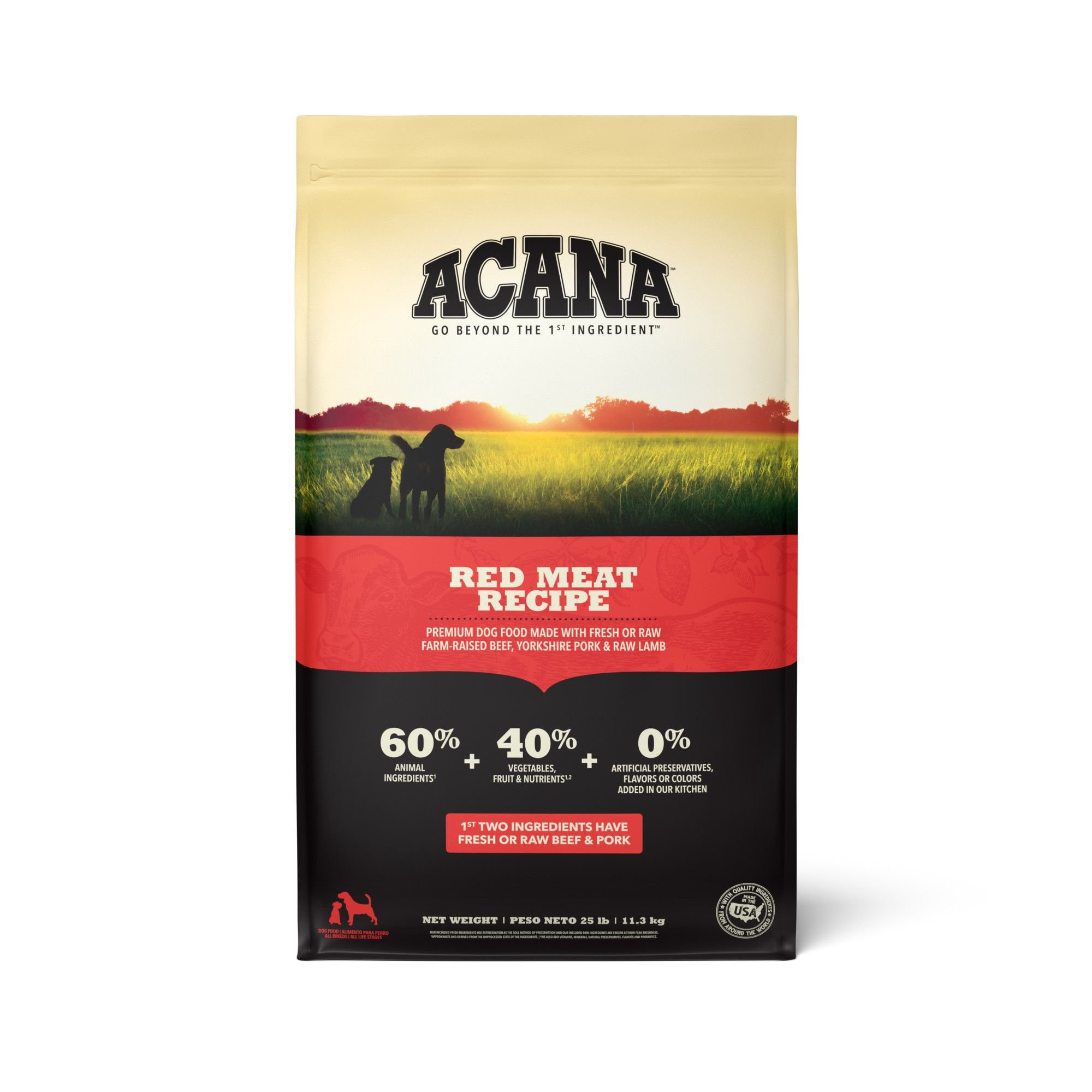 ACANA Red Meat Recipe Grain Free Dry Dog Food reviews Chewy