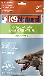 K9 Natural Lamb Green Tripe Booster Digestive Supplement for Dogs, 2-oz bag