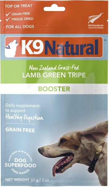 K9 Natural Lamb Green Tripe Booster Digestive Supplement for Dogs, 2-oz bag slide 1 of 8