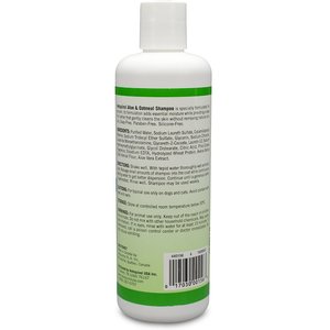 Vetoquinol Itchy Dry Skin Aloe & Oatmeal Soap-Free Dog & Cat Shampoo, 16-fl oz bottle