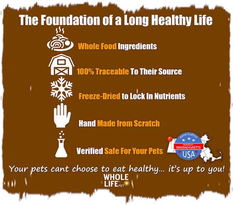 Show full view: Whole Life Just One Ingredient Pure Chicken Breast Freeze-Dried Cat Treats, 3.3-oz bag slide 9 of 13