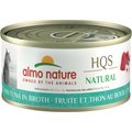 Almo Nature HQS Natural Trout & Tuna in Broth Grain-Free Canned Cat Food, 2.47-oz, case of 24