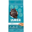 Iams ProActive Health Indoor Weight & Hairball Care Adult Dry Cat Food, 7-lb bag