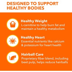 Iams ProActive Health Indoor Weight & Hairball Care Adult Dry Cat Food, 22-lb bag