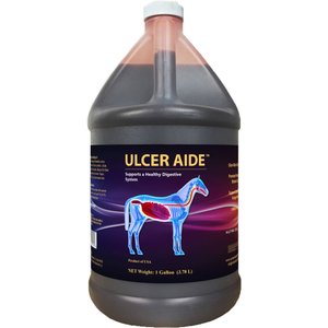 Nutra Cell Labs Ulcer Aide Liquid Horse Supplement, 1-gal bottle