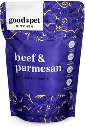 Good Pet Kitchen Beef & Parmesan Air Dried Dog Treat, 2.8-oz bag slide 1 of 5