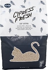 Next Gen Pet Products Cypress Fresh Unscented Clumping Wood Cat Litter, 6-lb bag