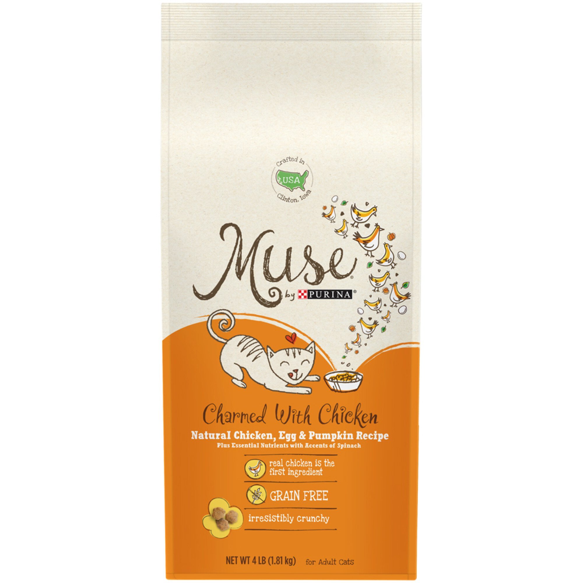 PURINA MUSE Charmed with Chicken Natural Chicken Egg Pumpkin