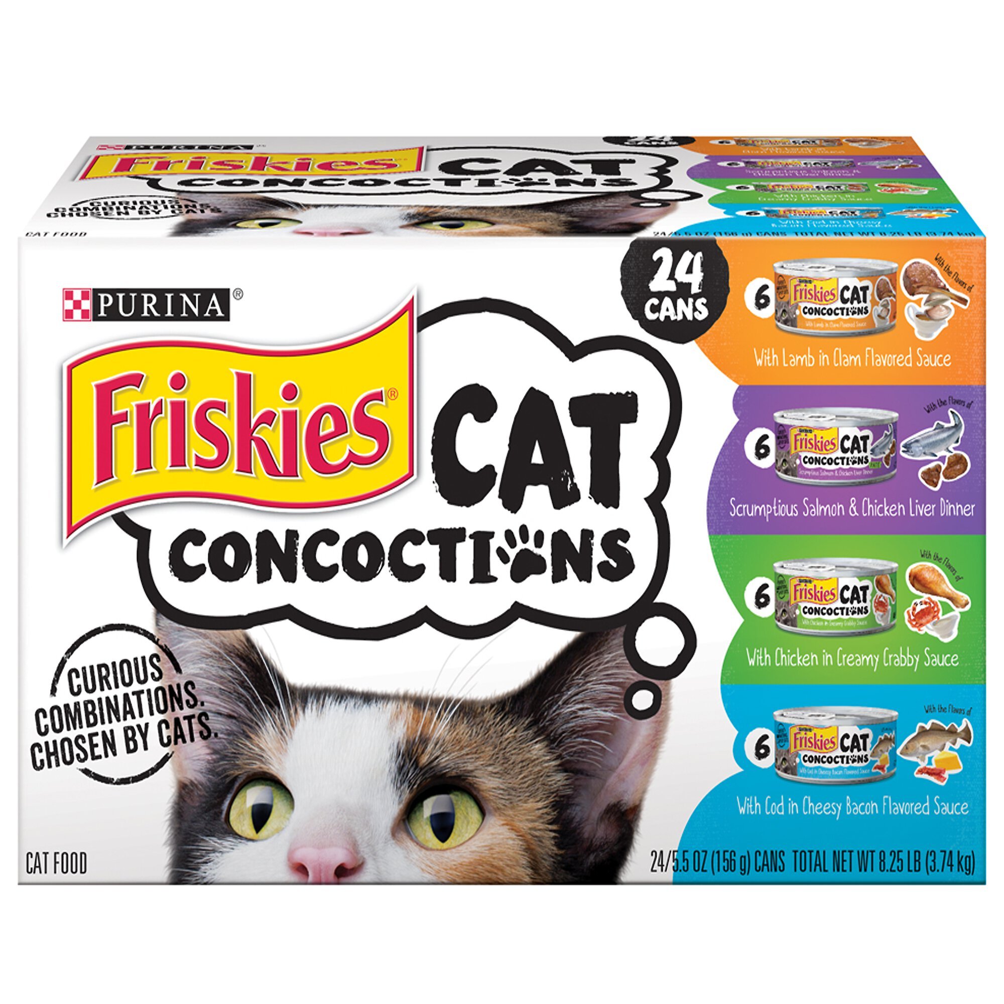 FRISKIES Cat Concoctions Variety Pack Canned Cat Food reviews