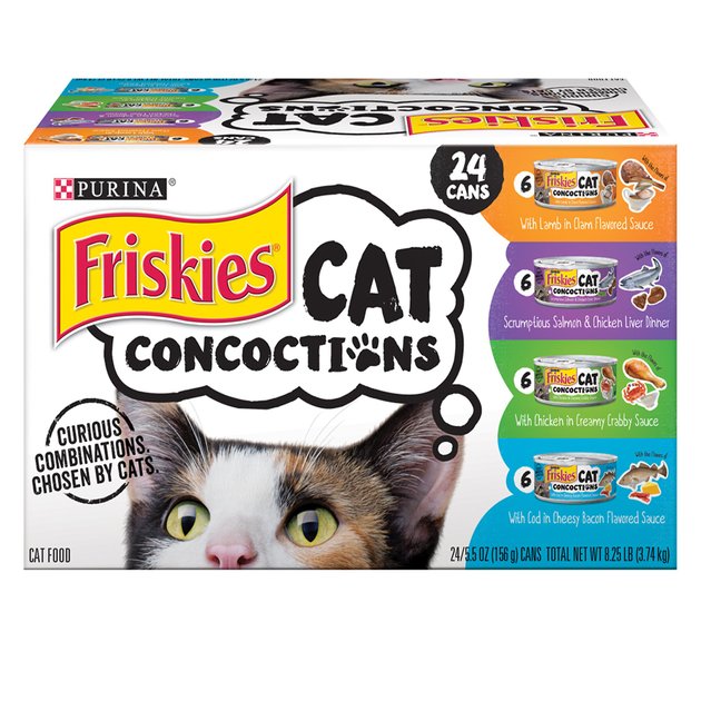 friskies concoctions cat food