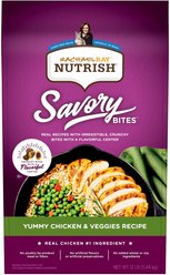 Rachael Ray Nutrish Savory Bites Yummy Chicken & Veggies Recipe Dry Cat Food, 12-lb bag