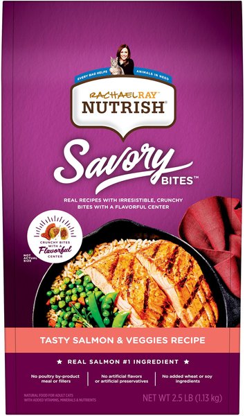 RACHAEL RAY NUTRISH Savory Bites Tasty Salmon Veggies Recipe Dry