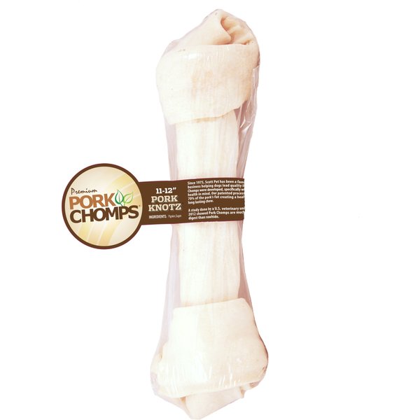 Pork Chomps Roasted Pork Skin Braid Dog Treat