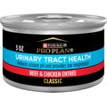 Purina Pro Plan Focus Adult Classic Urinary Tract Health Formula Beef & Chicken Entree Canned Cat Food, 3-oz, case of 24