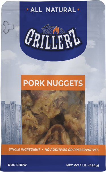 Grillerz Pork Nuggets Dog Treats 1 lb bag