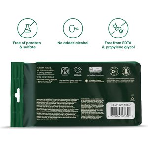 Earth Rated Hypoallergenic & Plant Based Soothing Aloe & Chamomile Dog Ear Cleansing Wipes, 60 count