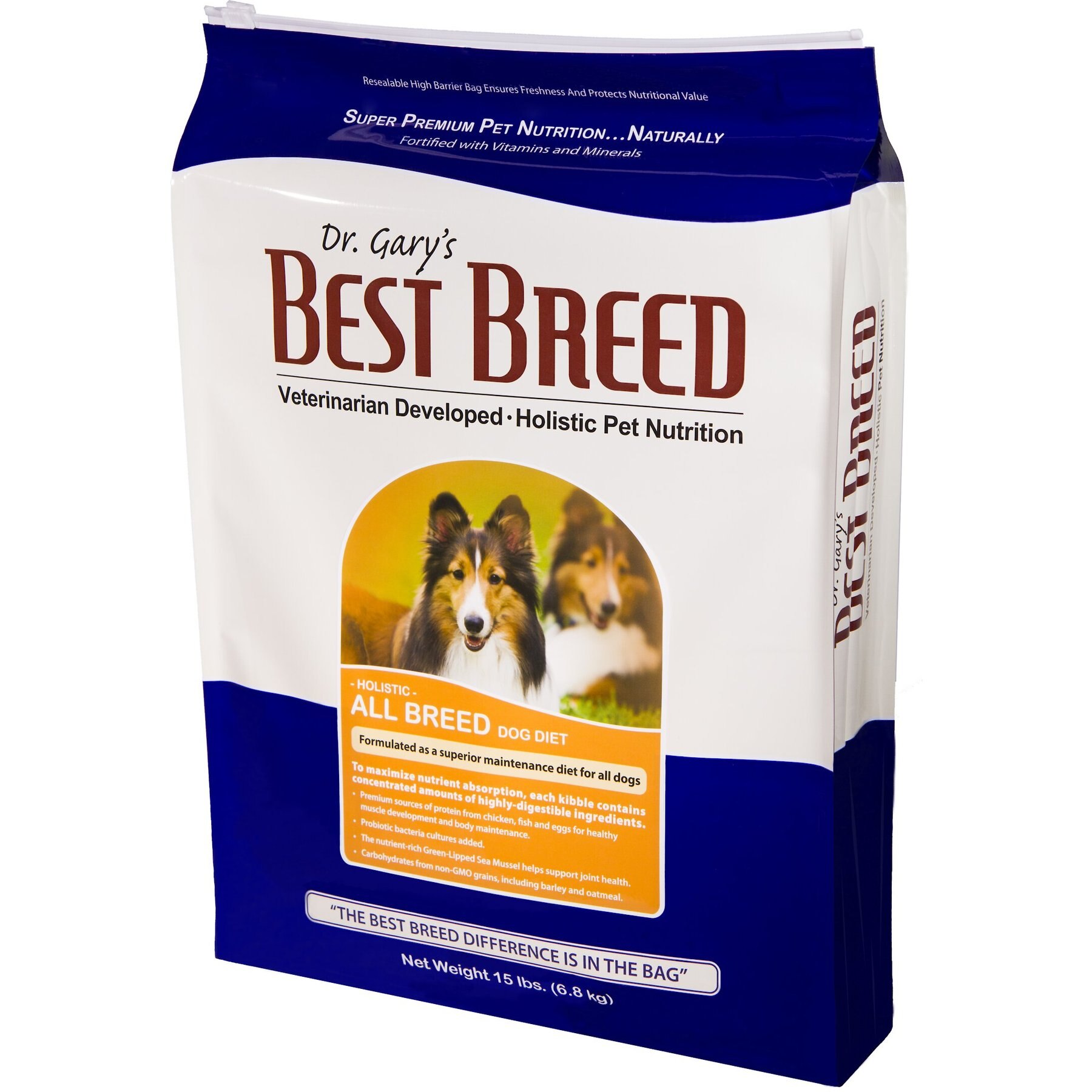 DR. GARY'S BEST BREED Holistic All Breed Dry Dog Food, 15-lb bag ...