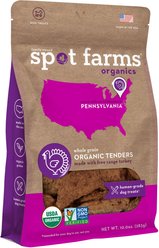 Spot Farms Organic Turkey Tenders Dog Treats, 10-oz bag