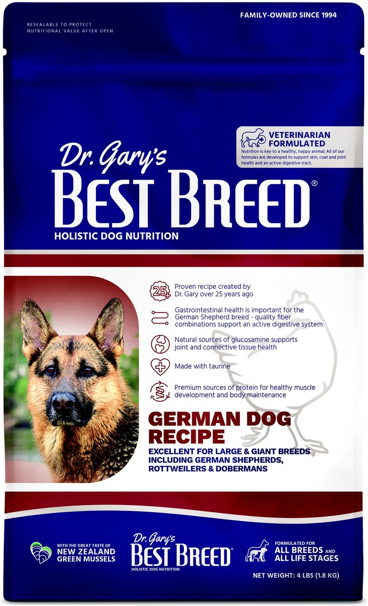 Best dry dog clearance food for gsd