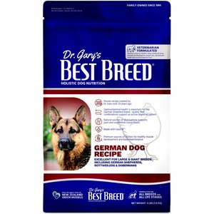 Dr. Gary's Best Breed Holistic German Dry Dog Food, 4-lb bag