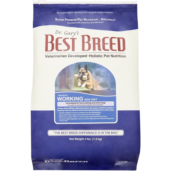 DR. GARY'S BEST BREED Holistic German Dry Dog Food, 4-lb bag - Chewy.com