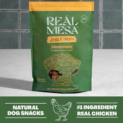Real-Mesa Chicken Kabobs Dog Jerky Treat, 4.5-oz bag slide 2 of 5