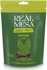 Real-Mesa Beef Kabobs Dog Jerky Treat, 4.5-oz bag