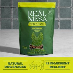 Real-Mesa Beef Kabobs Dog Jerky Treat, 4.5-oz bag slide 2 of 5