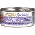 Evanger's Super Premium Rabbit & Quail Dinner Grain-Free Canned Cat Food, 5.5-oz, case of 24