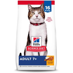 HILL S SCIENCE DIET Senior Adult 7 Indoor Chicken Recipe Dry Cat