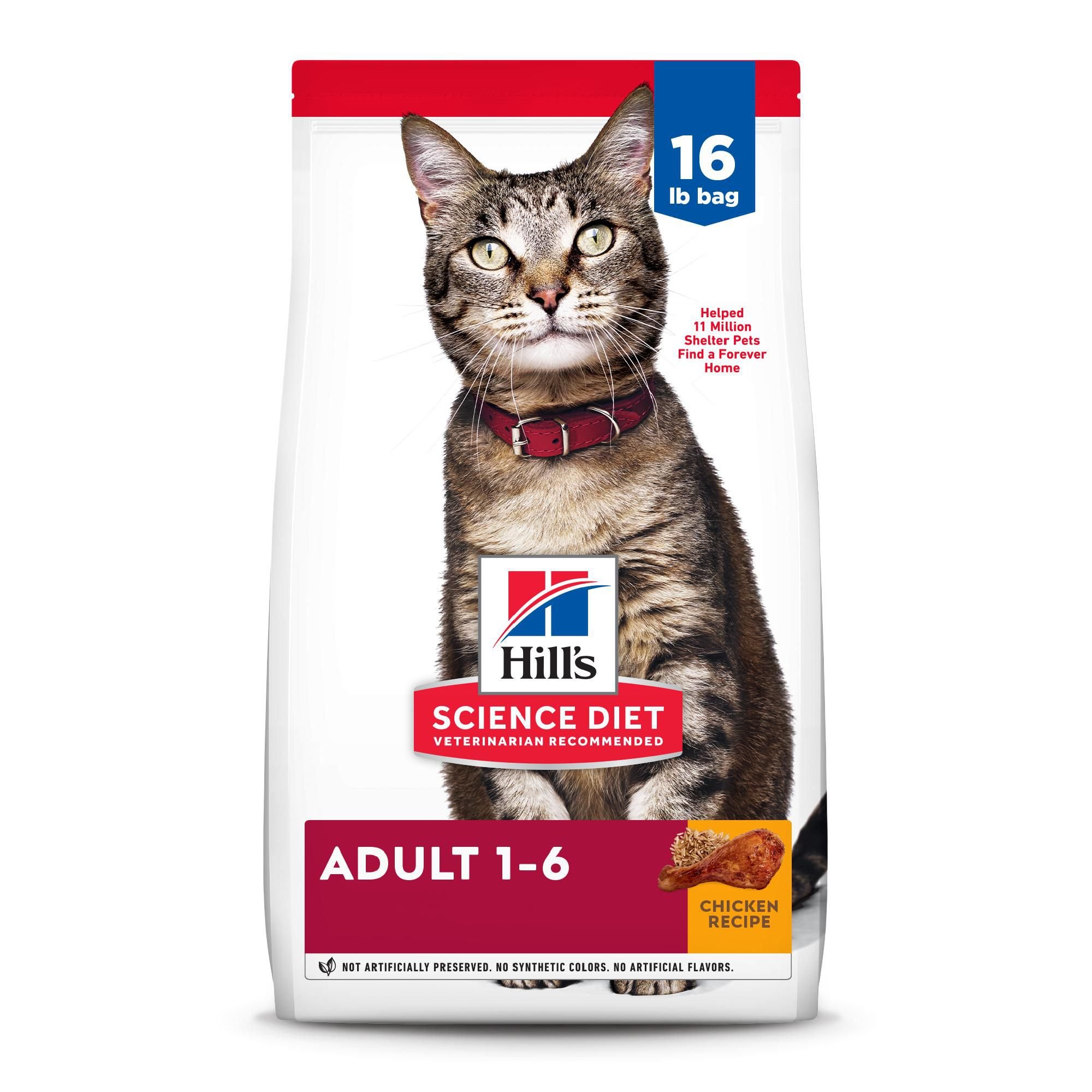 HILL S SCIENCE DIET Adult Chicken Recipe Dry Cat Food reviews