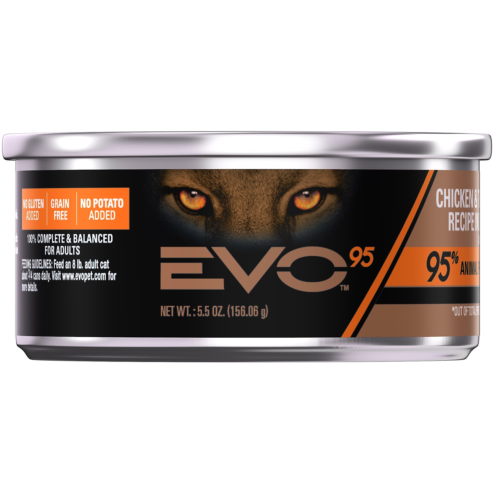 Evo turkey and 2024 chicken cat food