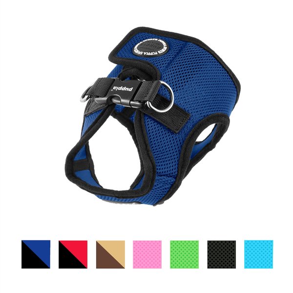 Puppia Soft Vest Dog Harness, Royal Blue, Large slide 1 of 10