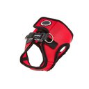 Puppia Vest Polyester Step In Back Clip Dog Harness, Red, Large: 16.9-in chest