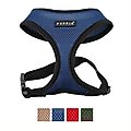 Puppia Black Trim Polyester Back Clip Dog Harness, Royal Blue, Small: 12 to 18-in chest