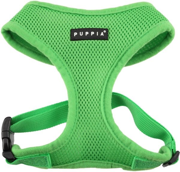 Puppia Polyester Back Clip Dog Harness, Green, Large: 20 to 29-in chest slide 1 of 8