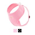 Puppia Dotty Print Polyester Back Clip Dog Harness, Pink Dotty, Large: 18.9 to 28.4-in chest