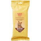 Burt's Bees Dander Reducing Wipes with Colloidal Oat Flour & Aloe Vera for Cats, 50 count