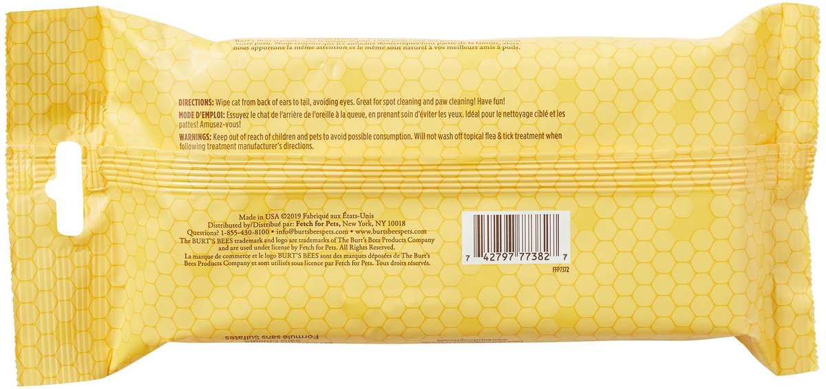 Burt's bees hotsell dander reducing wipes