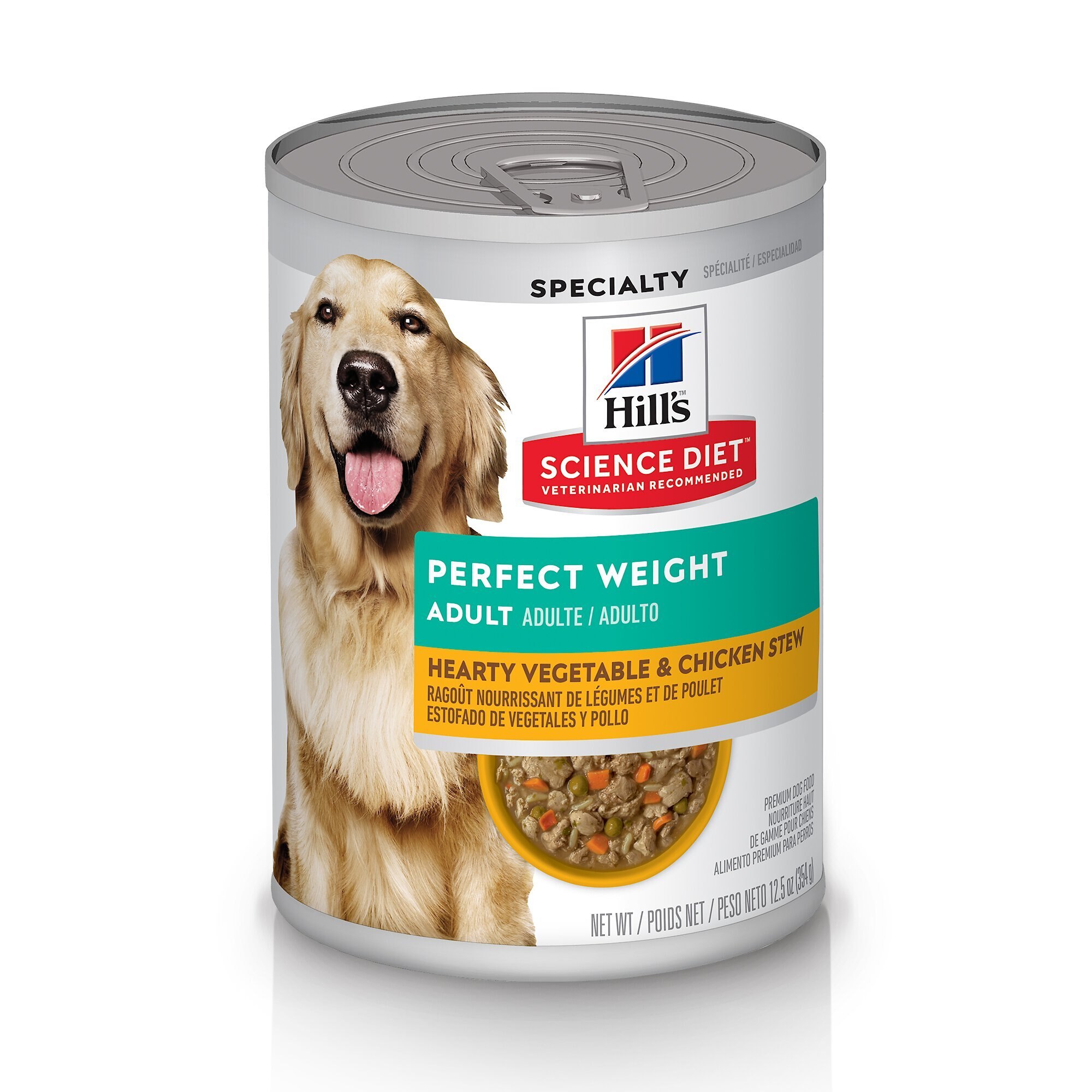 HILL'S SCIENCE DIET Adult Perfect Weight Hearty Vegetable & Chicken