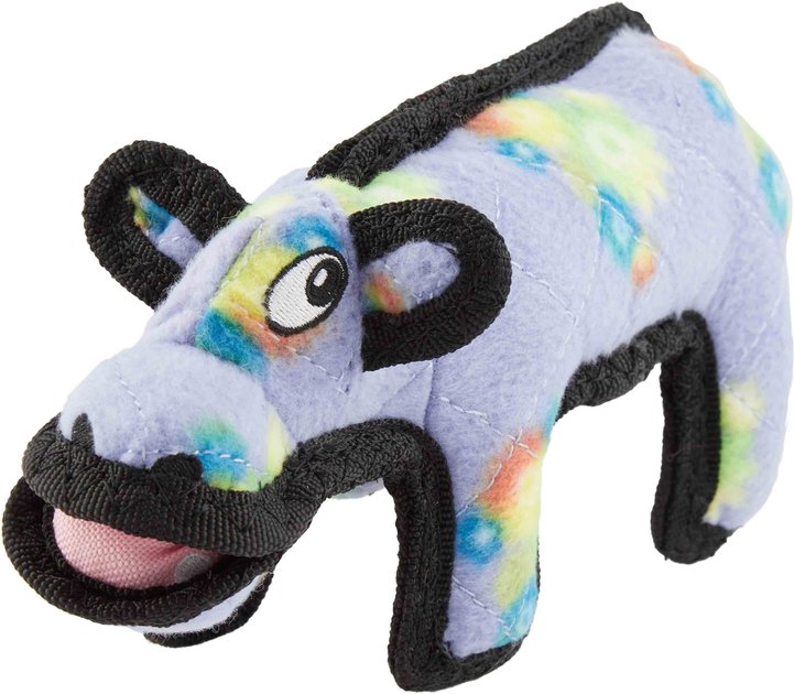 Tuffy's Zoo Hippo Hilda Plush Dog Toy