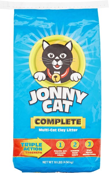 Discontinued - JONNY CAT Complete Scented Clay Cat Litter, 10-lb bag ...