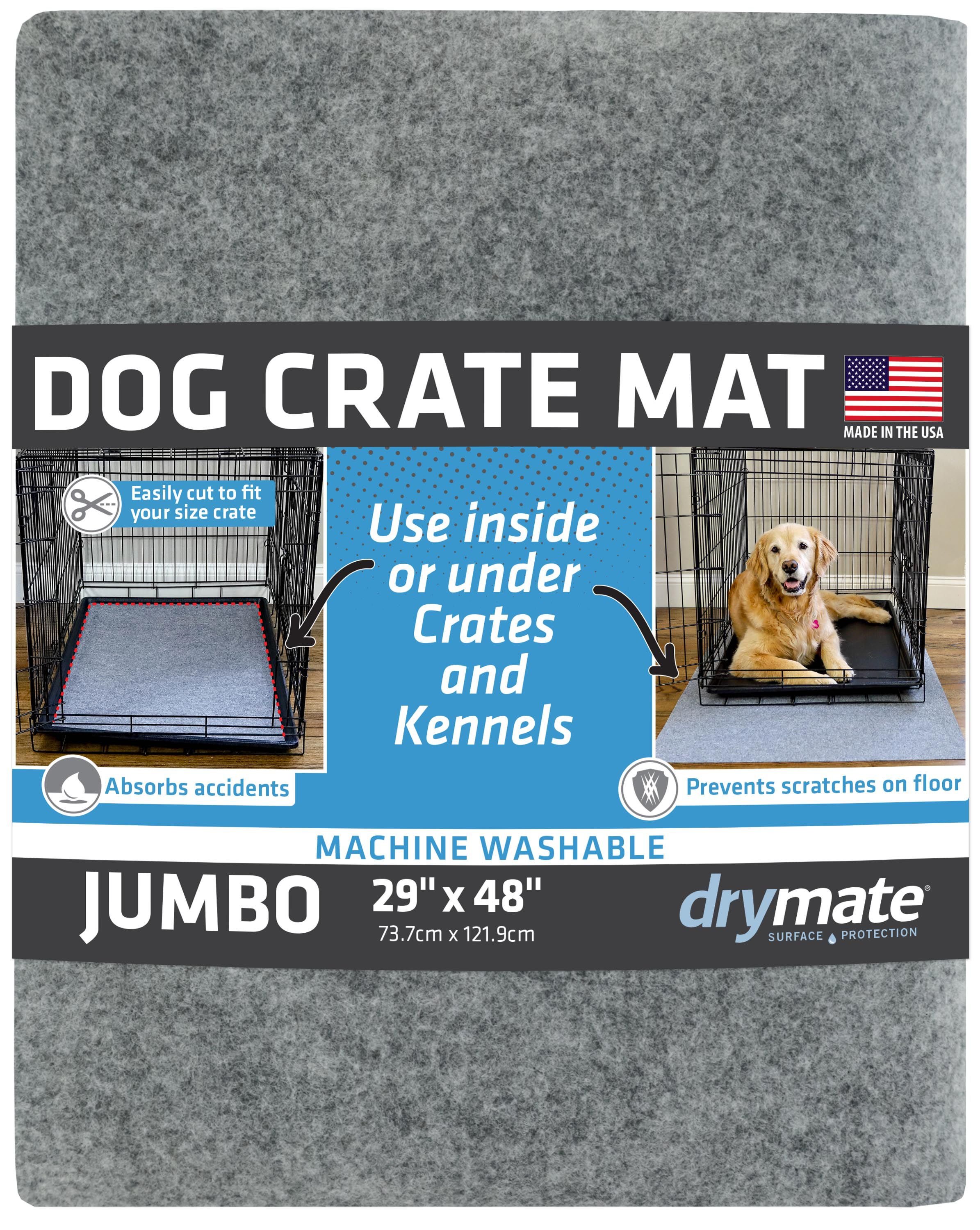 View of Questions and Answers about DRYMATE Dog Crate Mat Protective Liner ...