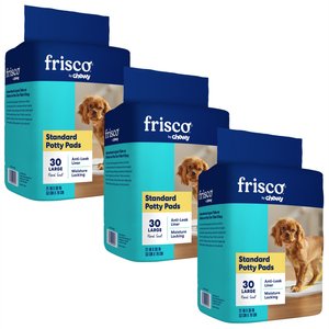 Frisco Dog Training Pads, 21 x 30-in, 90 count, Floral Scented