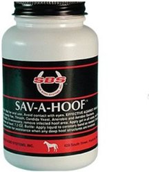 Jacks SBS Sav-A-Hoof Liquid Horse Hoof Treatment, 7.5-oz bottle