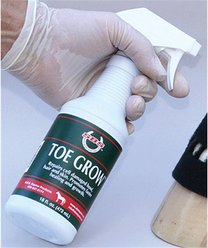 Jacks SBS Toe Grow Spray Horse Hoof Treatment, 16-oz bottle