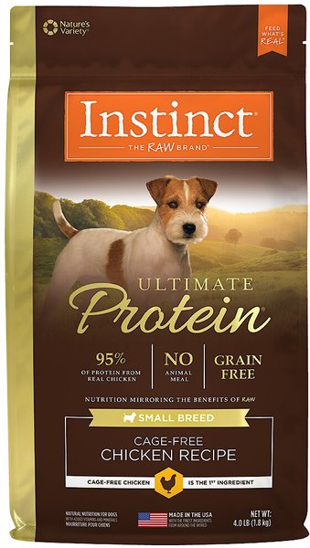 INSTINCT by Nature s Variety Ultimate Protein Small Breed Grain